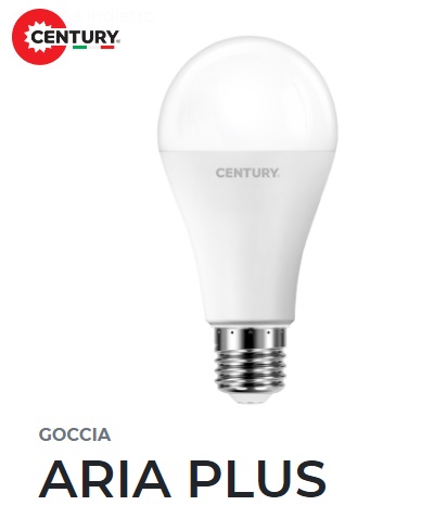 Lampada Led Goccia E27 20w Luce Calda 2450 Lumen